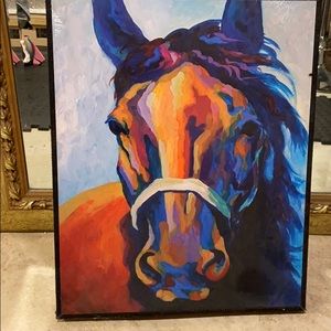 Colorful Horse picture.